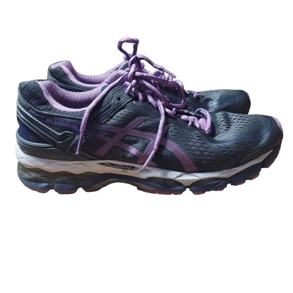 Asics Gel-Keyano 22 women's Purple and gray sneaker size 10 - Picture 6 of 7